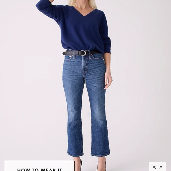 J Crew Billie Demo Boot Crop. - Picture 1 of 9